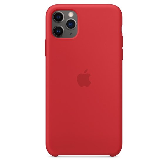 iPhone 11 Pro Max Silicone Case - (PRODUCT)RED - obrázek produktu
