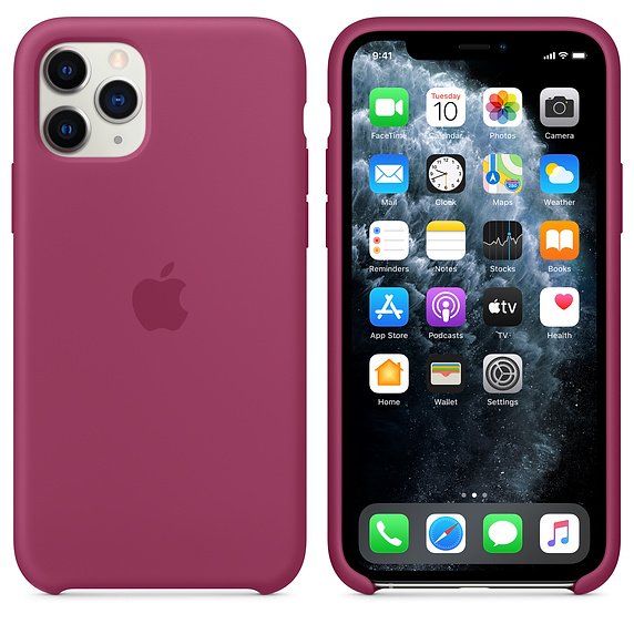 iPhone 11 Pro Silicone Case - Pomegranate - obrázek č. 1
