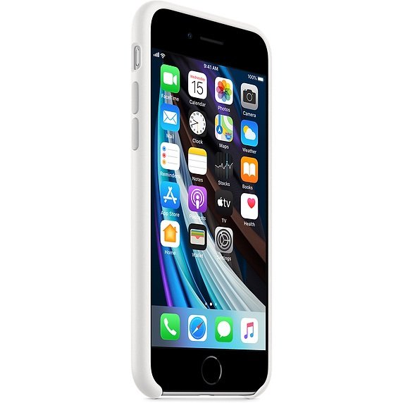 iPhone SE Silicone Case - White - obrázek č. 2