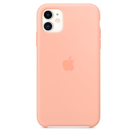 iPhone 11 Silicone Case - Grapefruit - obrázek produktu