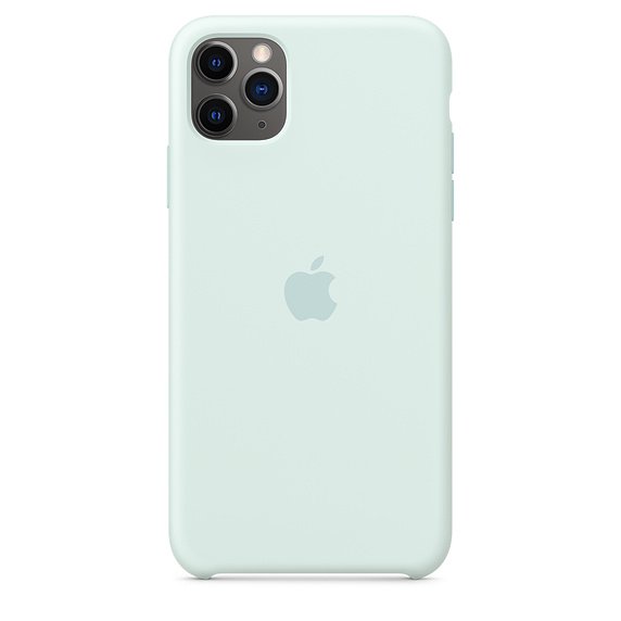 iPhone 11 Pro Max Silicone Case - Seafoam - obrázek produktu