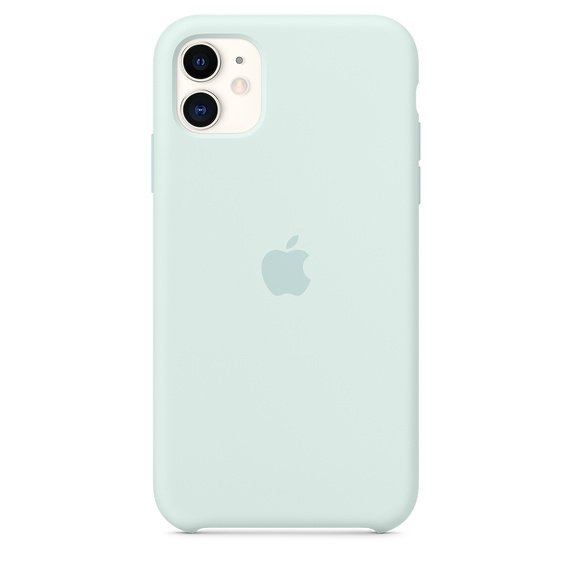 iPhone 11 Silicone Case - Seafoam - obrázek produktu