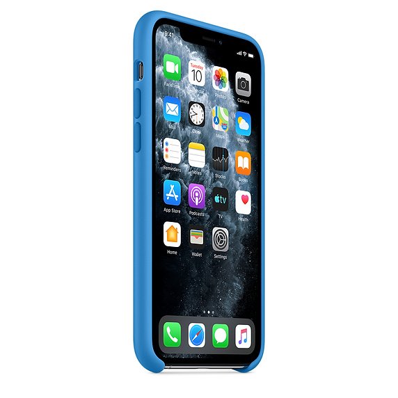 iPhone 11 Pro Silicone Case - Surf Blue - obrázek č. 2