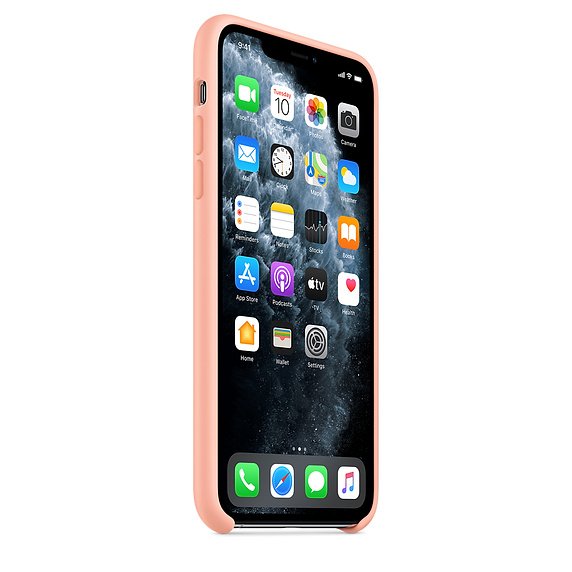 iPhone 11 Pro Max Silicone Case - Grapefruit - obrázek č. 2