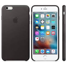 iPhone 6S Plus Leather Case Black - obrázek produktu