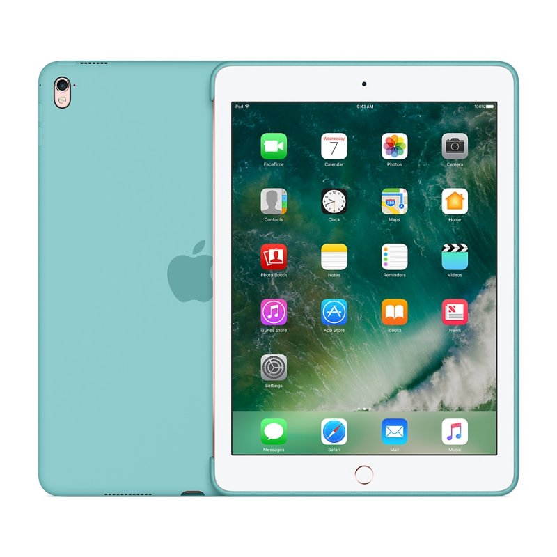 iPad Pro 9,7" Silicone Case - Sea Blue - obrázek č. 1