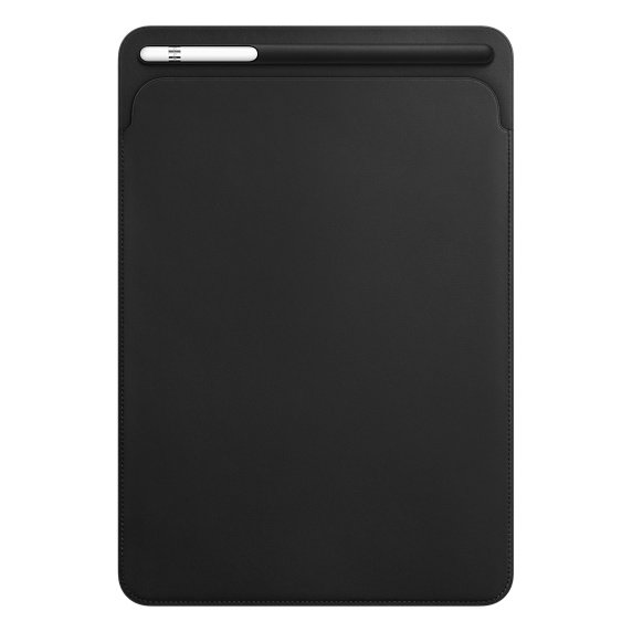 iPad Pro 10,5" Leather Sleeve - Black - obrázek č. 1