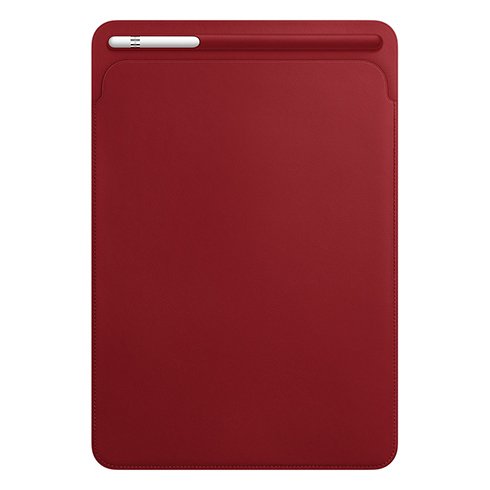 iPad Pro 10,5" Leather Sleeve - (RED) - obrázek č. 1