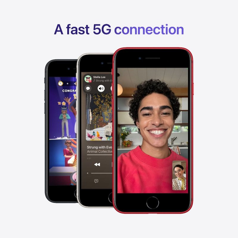 Apple iPhone SE/ 64GB/ (PRODUCT) RED - obrázek č. 6