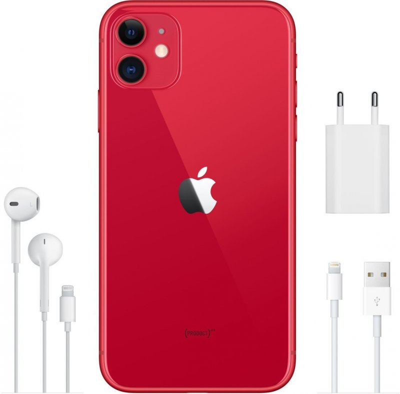 Apple iPhone 11/ 128GB/ Red - obrázek č. 3