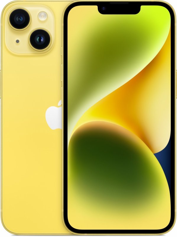 Apple iPhone 14/ 128GB/ Yellow - obrázek produktu