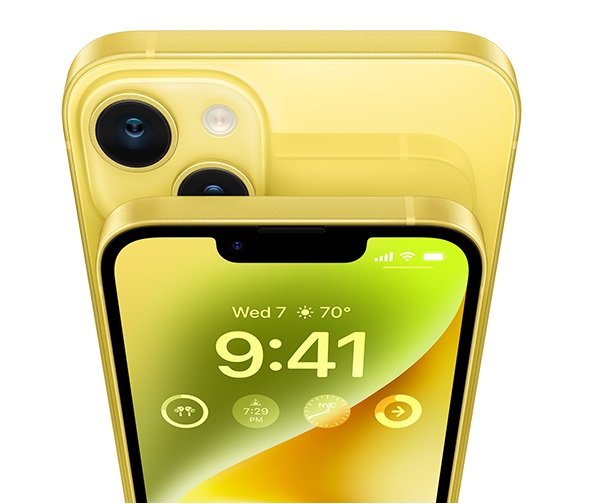 Apple iPhone 14/ 128GB/ Yellow - obrázek č. 1