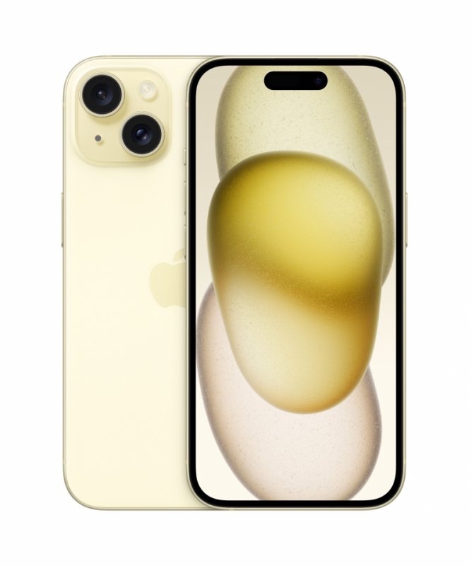 Apple iPhone 15/ 128GB/ Yellow - obrázek produktu