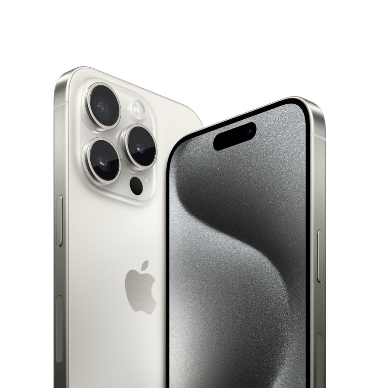 Apple iPhone 15 Pro Max/ 256GB/ White Titan - obrázek č. 1