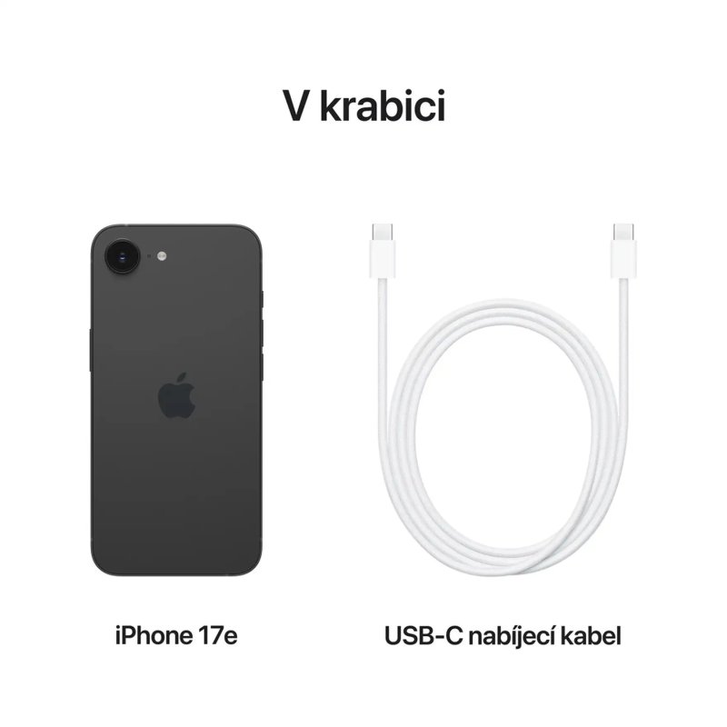 Apple iPhone 17e / 8GB / 512GB / Black - obrázek č. 7