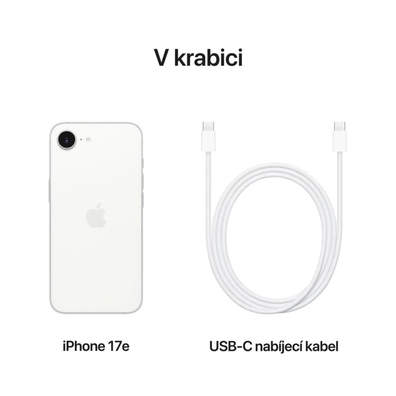 Apple iPhone 17e / 8GB / 512GB / White - obrázek č. 7