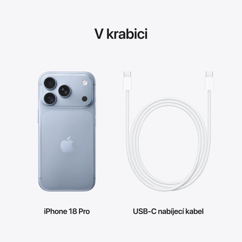 Apple iPhone 18 Pro / 1TB / Ledovcově modrá - obrázek č. 9