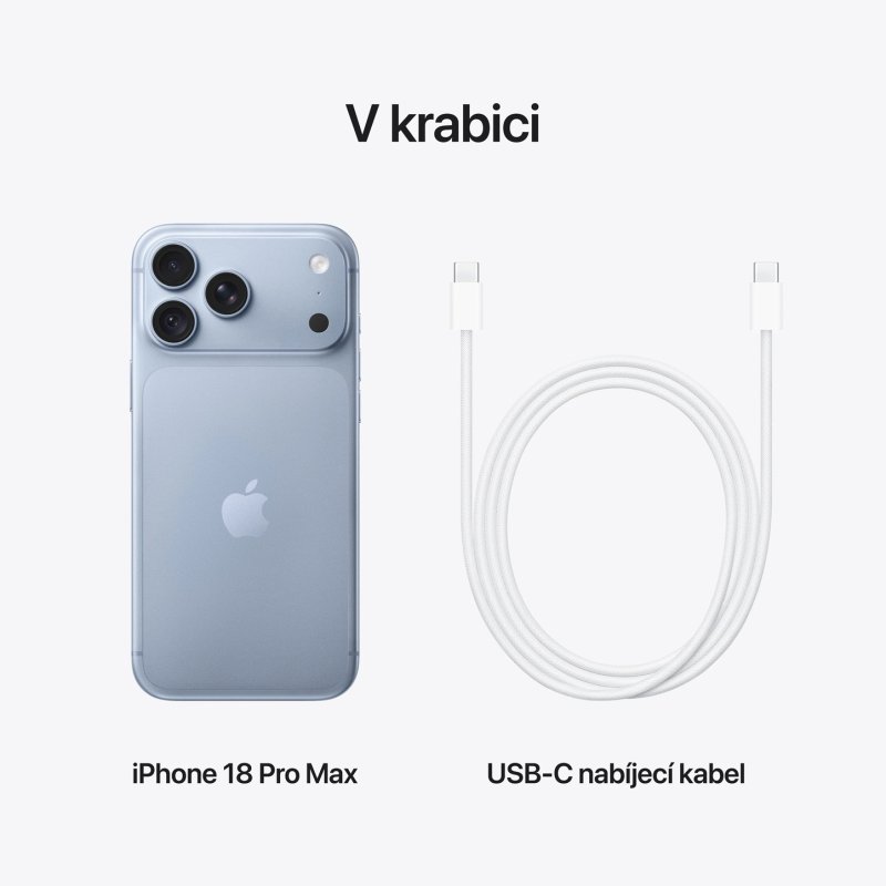 Apple iPhone 18 Pro Max / 256GB / Ledovcově modrá - obrázek č. 10