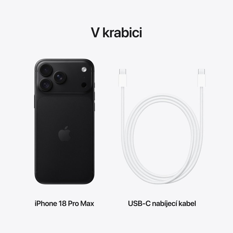 Apple iPhone 18 Pro Max / 512GB / Black - obrázek č. 10