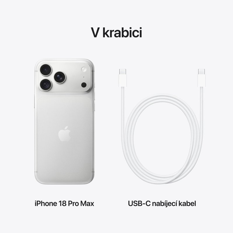 Apple iPhone 18 Pro Max / 1TB / Silver - obrázek č. 10