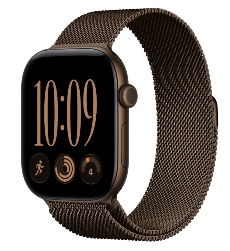 Watch Acc / 46 / Dark Bronze Milanese Loop - M / L - obrázek č. 1