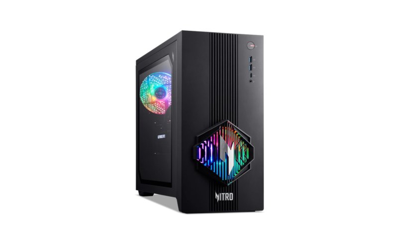 Acer Nitro / N30-100_B850 FR850W / Tower / R7-8700F / 32GB / 1TB / RX 9070XT / W11H - obrázek produktu