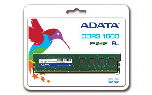 2GB DDR3 1600MHz CL11 ADATA retail - obrázek č. 1