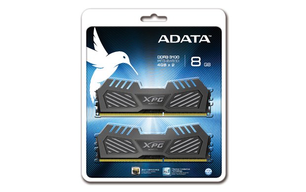 8GB DDR3-1866MHz ADATA XPG CL10 grey, kit 2x4GB - obrázek č. 1