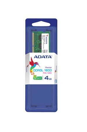 Adata/ SO-DIMM DDR3L/ 4GB/ 1600MHz/ CL11/ 1x4GB - obrázek č. 1