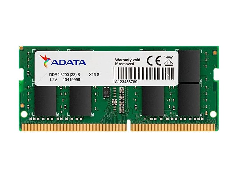 Adata/ SO-DIMM DDR4/ 8GB/ 3200MHz/ CL22/ 1x8GB - obrázek produktu
