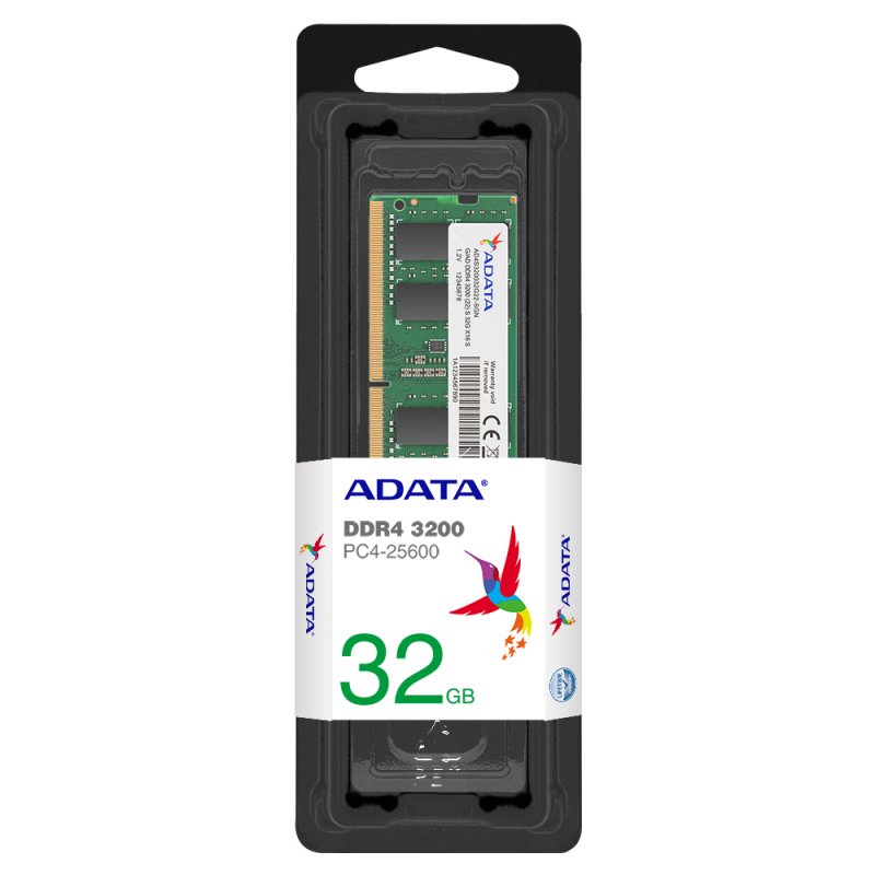 Adata/ SO-DIMM DDR4/ 32GB/ 3200MHz/ CL22/ 1x32GB - obrázek produktu