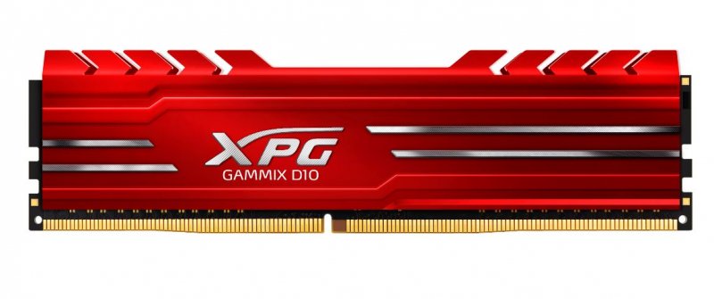 8GB DDR4-3200MHz ADATA GAMMIX D10 CL16 red - obrázek produktu