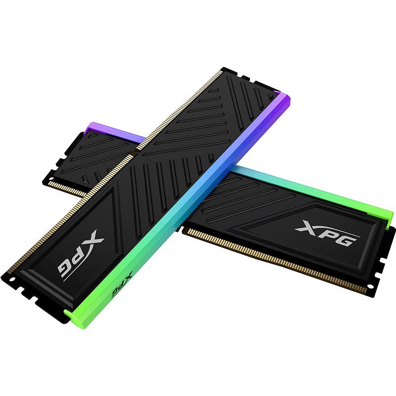 Adata XPG D35/ DDR4/ 32GB/ 3200MHz/ CL16/ 2x16GB/ RGB/ Black - obrázek produktu
