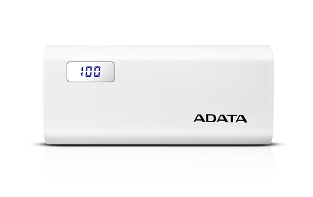 ADATA P12500D Power Bank 12500mAh bílá - obrázek č. 1