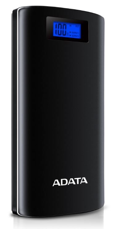 ADATA P20000D Power Bank 20000mAh černá - obrázek č. 1
