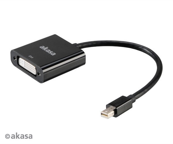 AKASA - adaptér miniDP na DVI - 20 cm - obrázek produktu