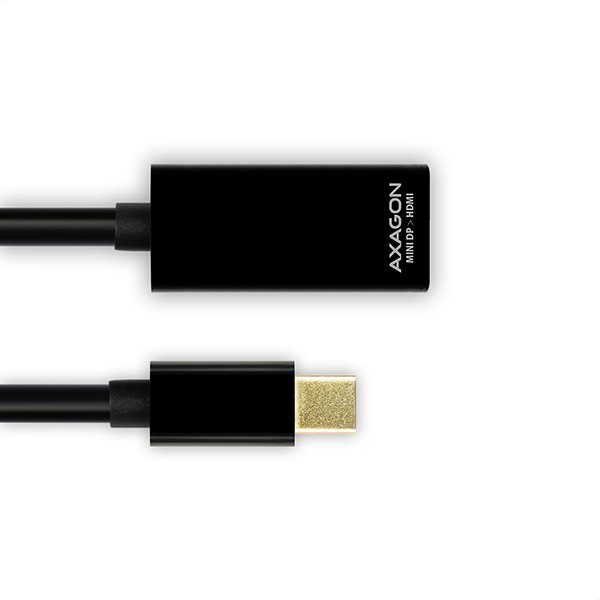 AXAGON RVDM-HI, Mini DisplayPort -> HDMI redukce /  adaptér, FullHD, 1920*1200 - obrázek č. 2
