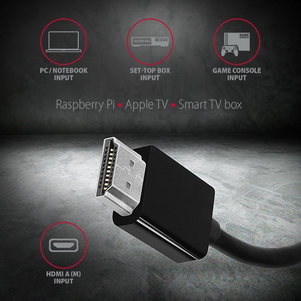 AXAGON RVH-VGAN, HDMI -> VGA redukce /  adaptér, FullHD, audio výstup, micro USB nap. konektor - obrázek č. 4