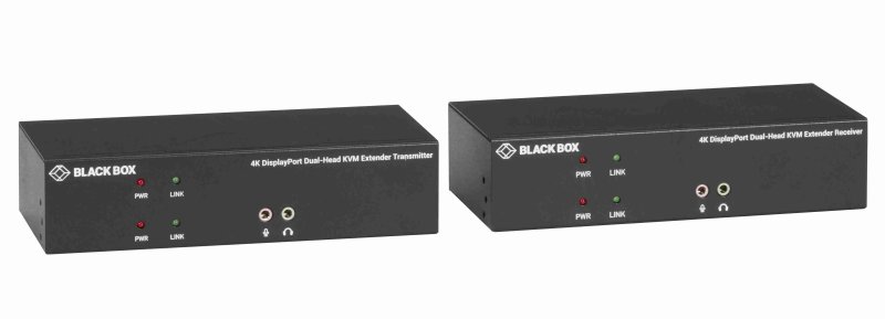 BlackBox KVM Extender Kit over Fiber - 4K, DP, - obrázek produktu