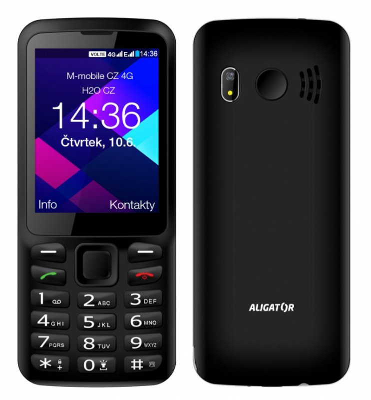 ALIGATOR BS500 Senior černý - obrázek produktu