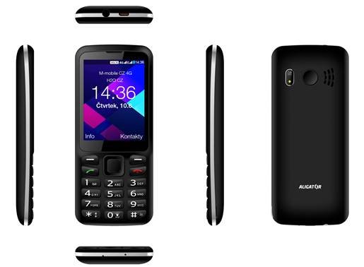 ALIGATOR BS500 Senior černý - obrázek č. 1