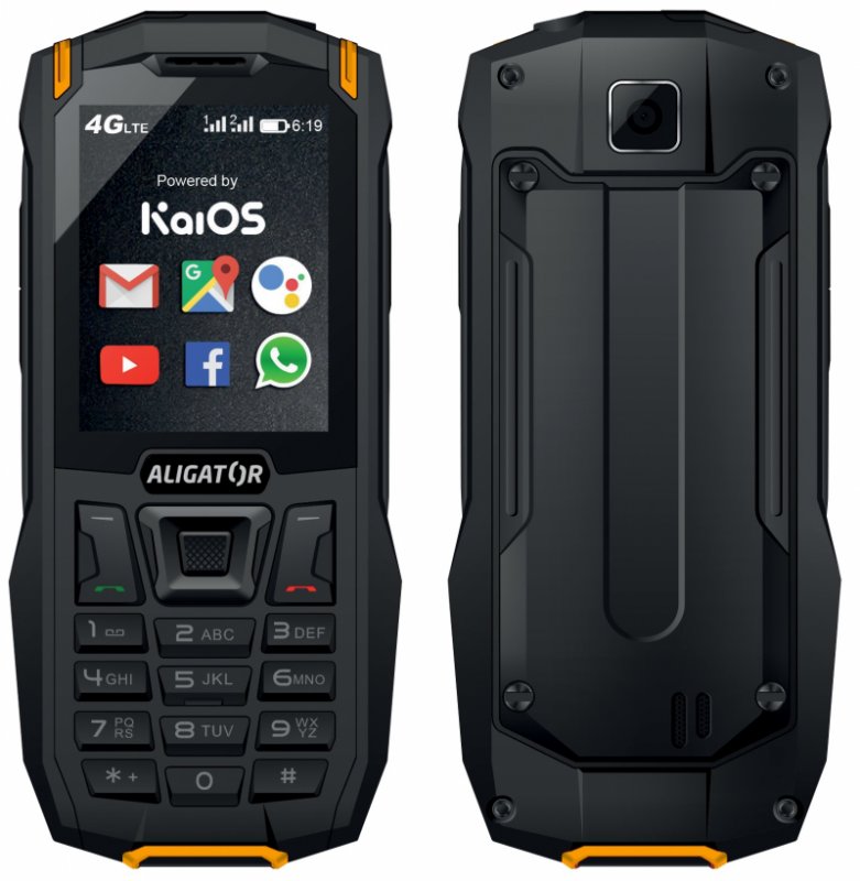 ALIGATOR K50 eXtremo černo-oranžový - obrázek produktu