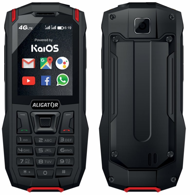 ALIGATOR K50 eXtremo černo-červený - obrázek produktu