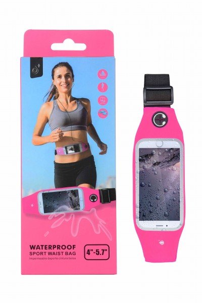 Aligator Sportovní pásek na běhání M (4.7"), Růžové - obrázek produktu
