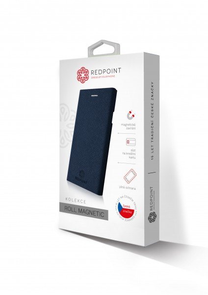 Redpoint ROLL Magnetic Xiaomi Note 5A Prime modré - obrázek č. 3