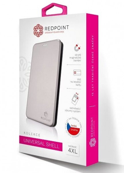 Redpoint Universal SHELL velit 4XL stříbrné - obrázek č. 3
