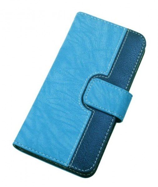Pouzdro BOOK CHEERY vel. L (4,5-5 inch) modré - obrázek produktu