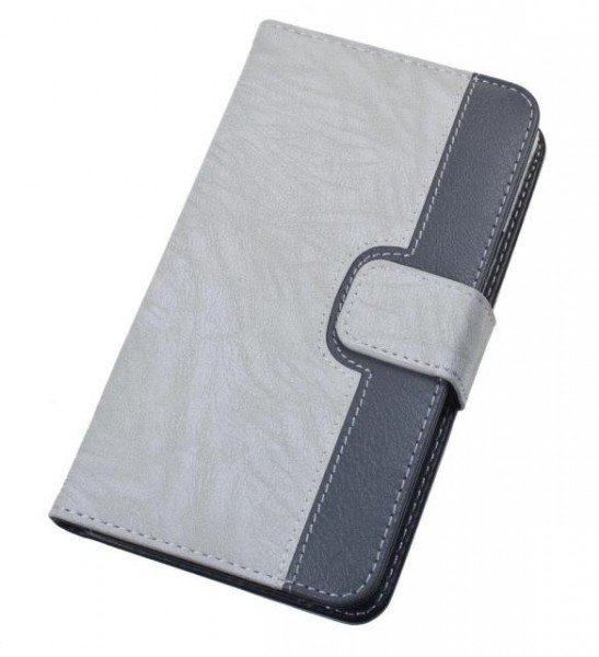 Pouzdro BOOK CHEERY vel. XL (5-5,5 inch) šedé - obrázek produktu