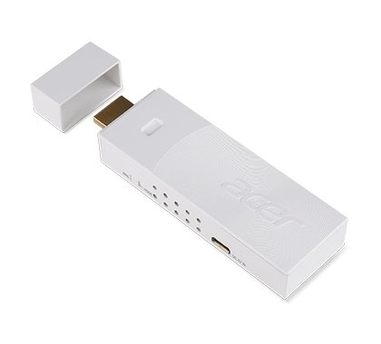 Acer WirelessMirror Dongle HWA1, HDMI (White) - obrázek č. 4