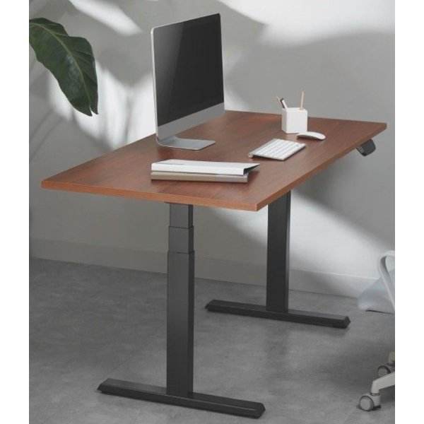 Stolová deska BR168R, 1600 x 800 x 25 mm ořech pro výškově stavitelné podnože Brateck - obrázek č. 3